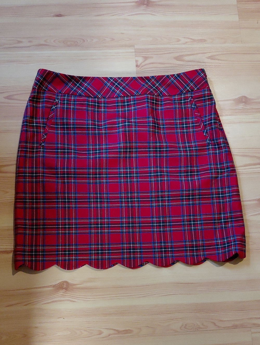 Talbots Plaid Women's Skirt- Size 16 Petite